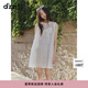DZZIT地素連衣裙2025夏季新款網(wǎng)紗蕾絲款立體蝴蝶裙子女3J2O3269B 米白色 S