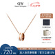 丹尼爾惠靈頓（DanielWellington）DW項(xiàng)鏈女情侶吊墜時(shí)尚首飾玫瑰金生日禮物女DW00400153