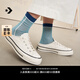 匡威（Converse）官方 Chuck 70 Mule一腳蹬透氣帆布半拖鞋172592C 米黃色/172592C 42