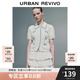 UR2025春季新款女裝減齡學院風蝴蝶結肌理針織開衫UYY950055 本白 L
