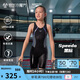 速比濤（Speedo）兒童泳衣電氣矩陣黑標(biāo)Hero5.0鯊魚皮競(jìng)速連體泳衣女童 黑/藍(lán)11-12
