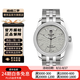 【二手99新】帝舵（TUDOR）駿玨系列 自動機械男表女表 二手帝舵男表女表 39表徑 銀盤提花鋼帶 m56000-0003