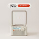 賽塔林（syitren）R200一體式CD機(jī)播放器便攜式雙向藍(lán)牙音響立體聲復(fù)古復(fù)古CD播放機(jī)隨身聽專輯 復(fù)古白