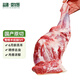 鹽灘賣羊郎國產(chǎn)整根羊腿凈重3斤 原切羊前腿羊肉生鮮燒烤燉煮食材