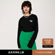 moussy&sly秋季新品圓領(lǐng)字母印花簡約休閑風(fēng)長袖T恤030GSR90-3810 020黑色 均碼