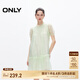 ONLY夏季少女風(fēng)甜美泡泡袖娃娃裙短裙連衣裙女|124207048 A55 清綠色 XS (155) 76A