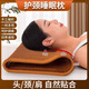 潮思匯夏天涼枕頭護(hù)頸椎枕頭偏硬透氣護(hù)頸仿藤編枕可水洗枕頭手工編織 夏涼枕頭