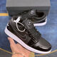 CLENIKEEDAIR NIKE純?cè)瑼J1 Low 白藍(lán)紅低幫籃球鞋男女百搭休閑運(yùn)動(dòng)滑板鞋DC Aj1全明星 氣墊摩擦有聲 純?cè)S直發(fā) 41