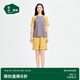 松山棉店小輕松睡衣套裝莫代爾棉夏季薄款短袖家居服女士-黃色XL