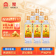 玉蟬老酒 玉蟬大曲光瓶 濃香型白酒 39度 500ml*6瓶 整箱裝低度口糧白酒