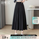絲柏舍寬松款休閑褲2025夏裝新款女裝時(shí)尚高腰簡(jiǎn)約闊腿裙褲
