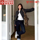 SNYDER WEAR短款棒球服外套女秋季新款設(shè)計(jì)休閑風(fēng)感寬松百搭短款?yuàn)A克外套 灰色  S 建議75-90斤