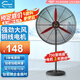 皓彩（haoluck） 工業(yè)風(fēng)扇落地扇強(qiáng)力牛角扇大功率大風(fēng)力電風(fēng)扇工地工廠車間商用超大風(fēng)量吹除甲醛 [31英寸]750落地扇鋁鎂葉 3米線 滾珠軸承