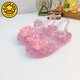 G.DUCKKIDS2025新款夏季小童女學(xué)生中童大童百搭涼鞋親子鞋波點(diǎn)蝴蝶結(jié)果凍 粉紅色 果凍粉波點(diǎn)蝴蝶結(jié) 24 內(nèi)長(zhǎng)14.4cm