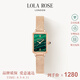 LOLA ROSE羅拉玫瑰小綠表手表女士手表生日禮物節(jié)日禮物送女朋友 LR4122-米蘭尼斯鋼帶款