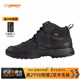 CRISPI戶外作戰(zhàn)徒步鞋男防滑耐磨吸汗透氣輕量登山鞋女秋Spy Mid GTX 中幫/黑色 43