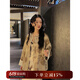 三吉黑花【人間意】新中式外套女款2024新款薄款防曬國風(fēng)上衣流行 金麒麟 現貨 M