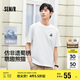 森馬（Semir）吸濕速干短袖t恤男國潮熊貓刺繡25夏男t恤上衣109325100226