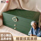 WCZ日本首飾收納盒精致耳環(huán)耳釘黃金項鏈珠寶2025新款手飾品盒子 復古綠-抽屜款【三層】