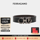 菲拉格慕（Ferragamo）腰帶男皮帶商務(wù)正裝 3.5CM寬 自由裁剪 雙面送男友禮物&禮盒潮牌 675542 689112槍扣 黑啡雙面