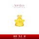 周大福SOINLOVE寶藏女孩星星兔生肖兔子黃金轉(zhuǎn)運(yùn)珠女贈(zèng)手繩七夕節(jié) VR1525