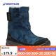 迪卡儂（DECATHLON）親子鞋兒童東北雪地靴棉鞋棉鞋秋冬防水雪地鞋童鞋冬季保暖 迷彩藍 35