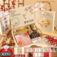 倍歡喜 教師節(jié)禮物實(shí)用送媽媽七夕情人節(jié)高檔絲巾艾草錘伴手禮實(shí)用禮品 國(guó)風(fēng)禮盒二【粉絲巾+錘+霜+梳】