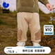 迷你巴拉男女童冬新品加絨抑菌長褲遠(yuǎn)紅外褲子【蹦蹦褲】 駝色50110 110