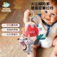 HAPPY MONKEY嬰兒車(chē)載音樂(lè )拉鈴拉震掛件玩具寶寶床鈴床掛八音盒0-12月安撫玩具火山探險家拉鈴-恐龍（紅色）