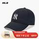 MLB棒球帽子夏季男女情侶純色休閑百搭運動帽3ACPB225N-50BKS