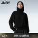 江南布衣（JNBY）秋冬高領(lǐng)毛衣女針織衫含羊絨簡約純色上衣經(jīng)典內(nèi)搭 001/本黑 L