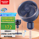 澳柯瑪（AUCMA）伸縮易收納風(fēng)扇落地扇臺式電風(fēng)扇桌面客廳辦公宿舍遙控3D搖頭家用空氣循環(huán)扇KYT-15J230(Y)