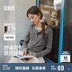森馬t恤女短款修身內(nèi)搭25年春秋假兩件打底衫亨利領(lǐng)109125101001