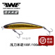 EWE美夏釣具淺刀淺水米諾路亞餌浮水死飛遠投翹嘴鱸魚(yú)專(zhuān)用魚(yú)餌假餌 100mm 13克 9號色 金甲