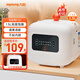 九陽（Joyoung）小型飯煲1.5升迷你智能微壓電飯煲簡單操控面板黑晶不粘內膽多功能蒸煮煲湯 F121（推薦1-2人）