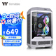 Thermaltake（Tt）The Tower 300 海景房機箱 電腦主機（Matx主板/支持420水冷/4090顯卡/水平橫躺） 曜石灰