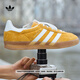 adidas T頭鞋 GAZELLE INDOOR復(fù)古板鞋德訓(xùn)鞋男女阿迪達斯三葉草   黃/白(推薦女生選小半碼)   38