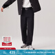 Levi's李維斯男士568寬松直筒黑色簡(jiǎn)約美式懷舊休閑復(fù)古牛仔長(zhǎng)褲 黑色 34 (32)