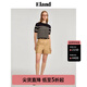 ELAND【100%棉】衣戀短袖針織衫女舒適條紋套頭衫毛衣24夏季 象牙白/白色(39)Ivory M 165