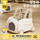 babypods嬰兒學(xué)步車(chē)多功能兒童學(xué)走路手推車(chē)可調(diào)速小推車(chē)寶寶生日禮物 奶油咖【升級(jí)調(diào)速】