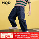 馬騎頓（MQD）男童夏季新品學(xué)院風(fēng)中大童褲子潮酷休閑穿搭舒適牛仔褲