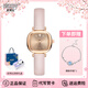 史努比（SNOOPY）廣西南寧桂花手表女學(xué)生網(wǎng)紅同款小眾復(fù)古小方塊女士石英表桂花表 少女粉SNW872PK