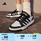 adidas ENTRAP休閑舒適運動板鞋少年感復古籃球鞋男女阿迪達斯   白色/黑色   42