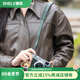 攝侶富士x100vi保護(hù)套xt30二代相機包xt5相機套x1006代鏡頭蓋xs20底座XT50皮套XT4配件xh2xh2s保護(hù)殼 X100VI復(fù)古綠真皮保護(hù)套+墊肩牛皮肩帶