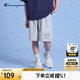 Champion【原紗涼感抗菌】冠軍男童短褲2025夏新款休閑運(yùn)動(dòng)五分褲兒童褲子