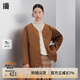 播商場(chǎng)同款韓系氣質(zhì)外套上衣女BDQ3WD0408 O90茶棕色 M