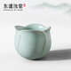 東道汝窯茶杯河南非遺陶瓷主人杯開片可養(yǎng) 紀(jì)念館藏款禮贈(zèng)佳品 100ml