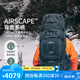 OSPREY 蒼穹Plus 70L登山包 男款大容量雙肩包 徒步旅行背包 黑色S/M