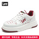 Lee板鞋男鞋2025秋季新款厚底面包鞋高級感鞋子男潮鞋小白鞋休閑 深酒紅 42 皮鞋碼