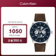 凱文克萊（Calvin Klein）CK手表勇敢的心款皮帶石英個(gè)性復(fù)古男士腕表生日禮物男25200216